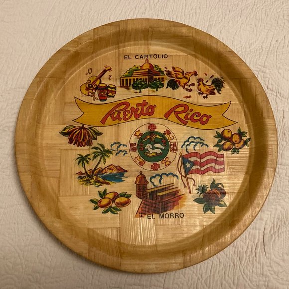 Two Wooden Plates - Picture 3 of 5